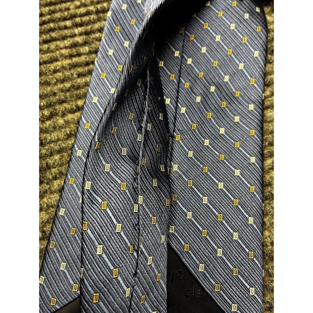 Claiborne 100%‎ Silk Tie Mens One Size Multicolor Geometric Set Of 4 Necktie
